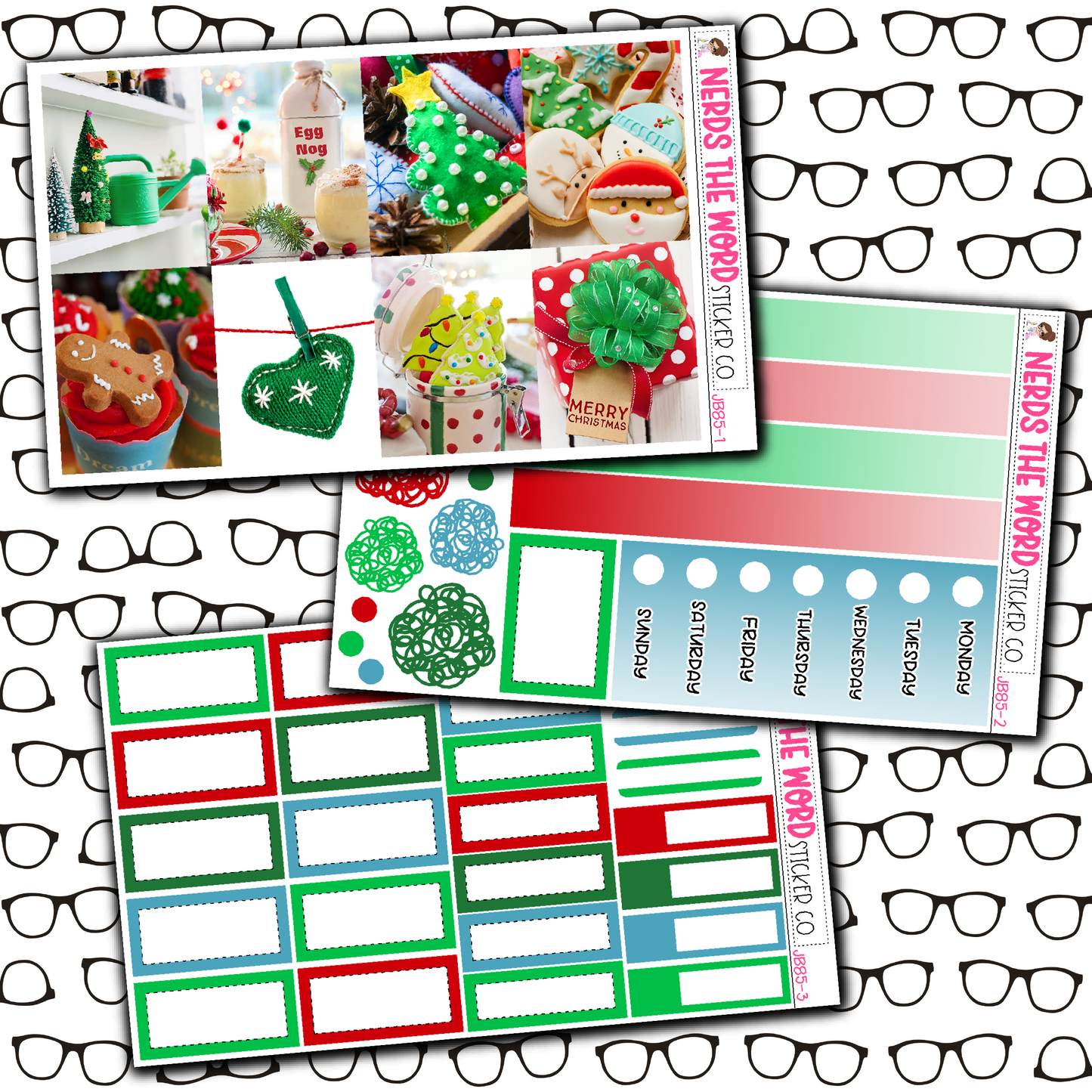 Classic Christmas Just Boxes with Kit Option
