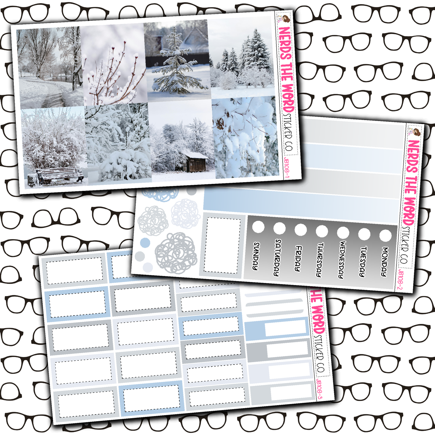 Snowy Day Just Boxes with Kit Option