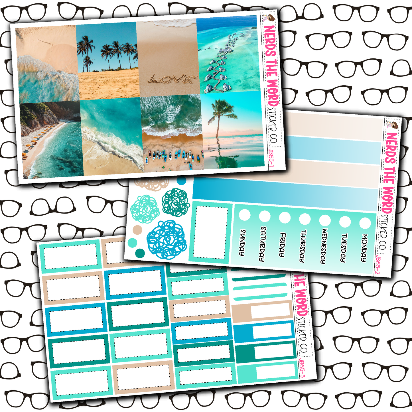 Beach Love Just Boxes with Kit Option