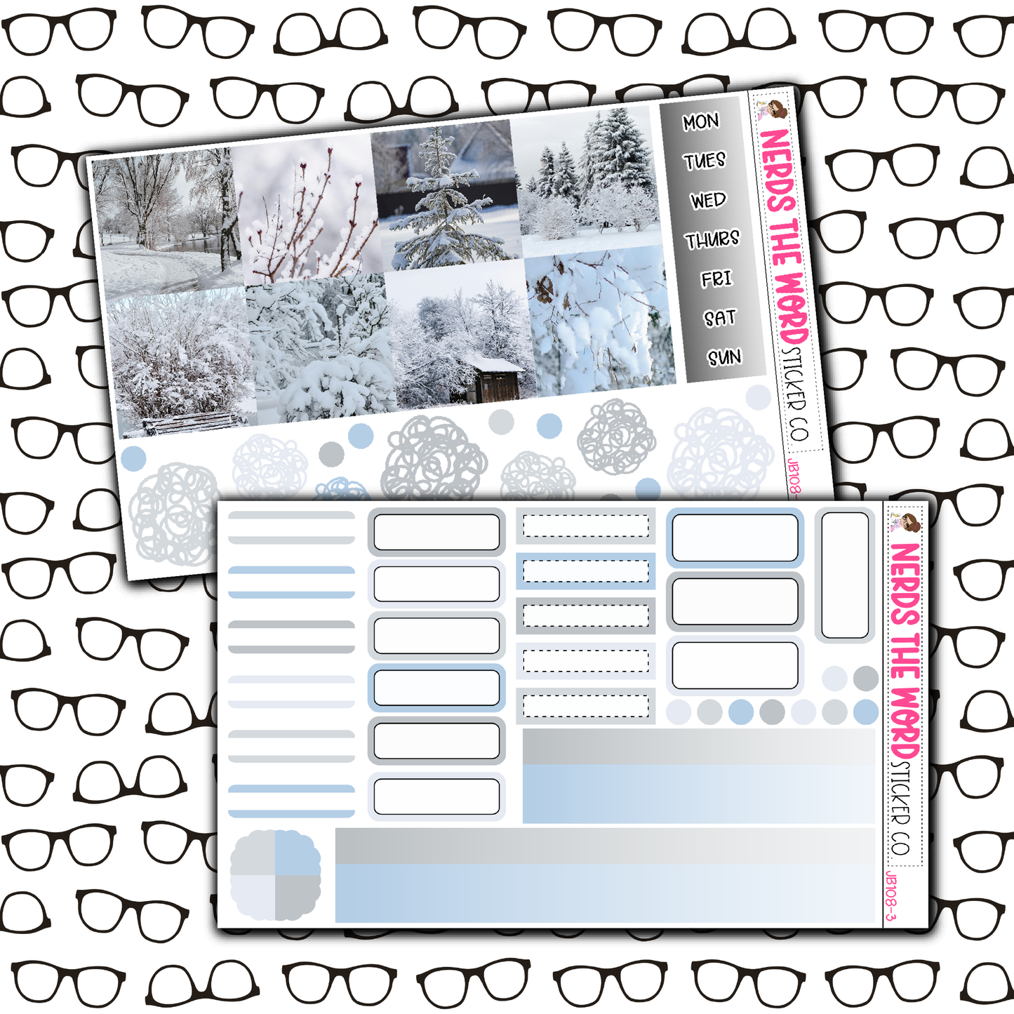 Snowy Day Just Boxes with Kit Option