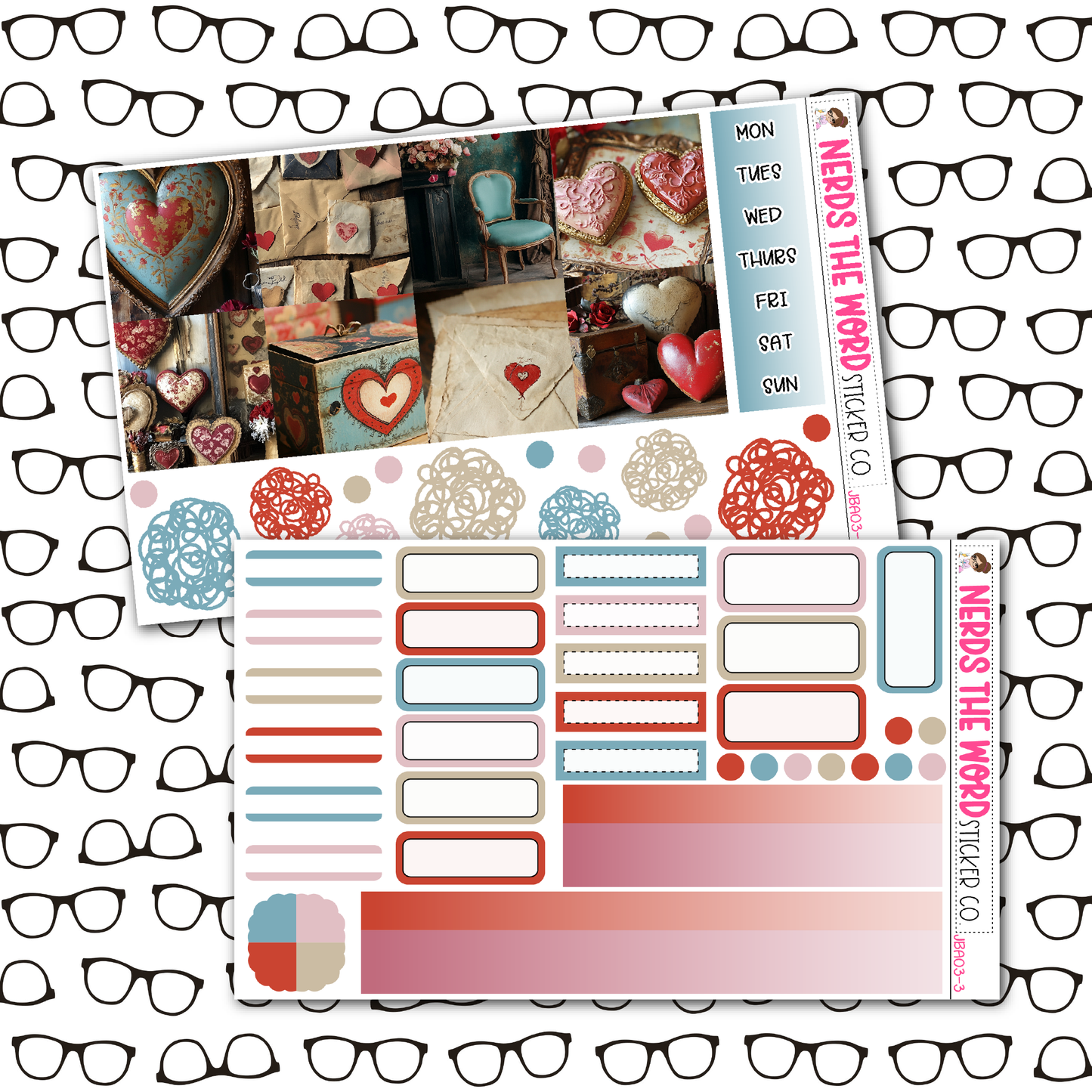 Vintage Love Just Boxes with Kit Option