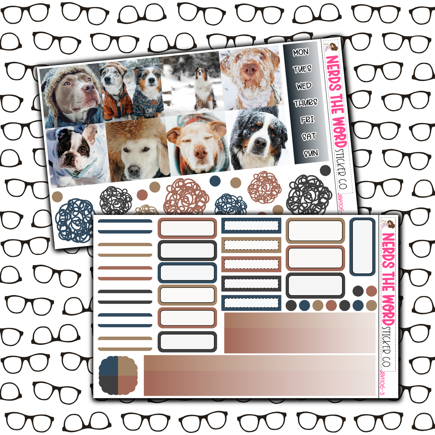 Winter Dogs Just Boxes with Kit Option