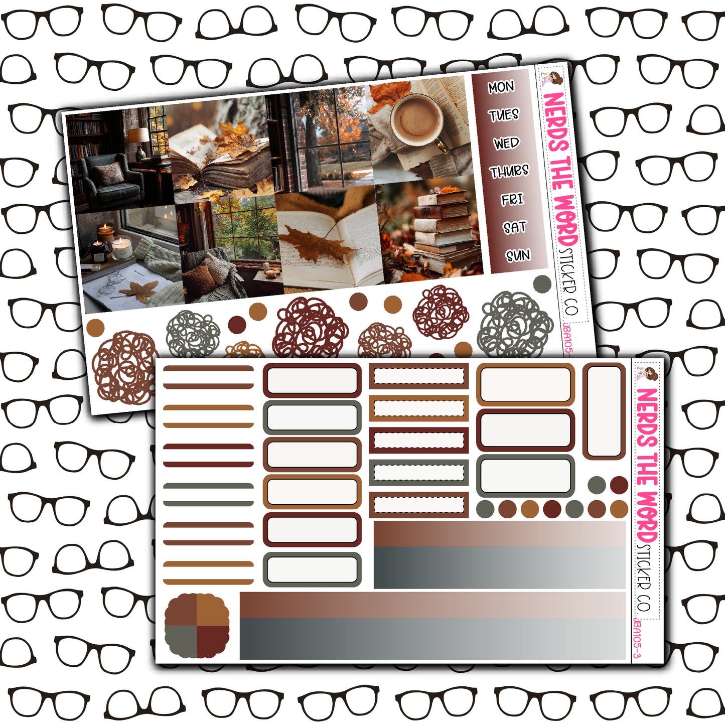 Fall Reading Just Boxes with Kit Option