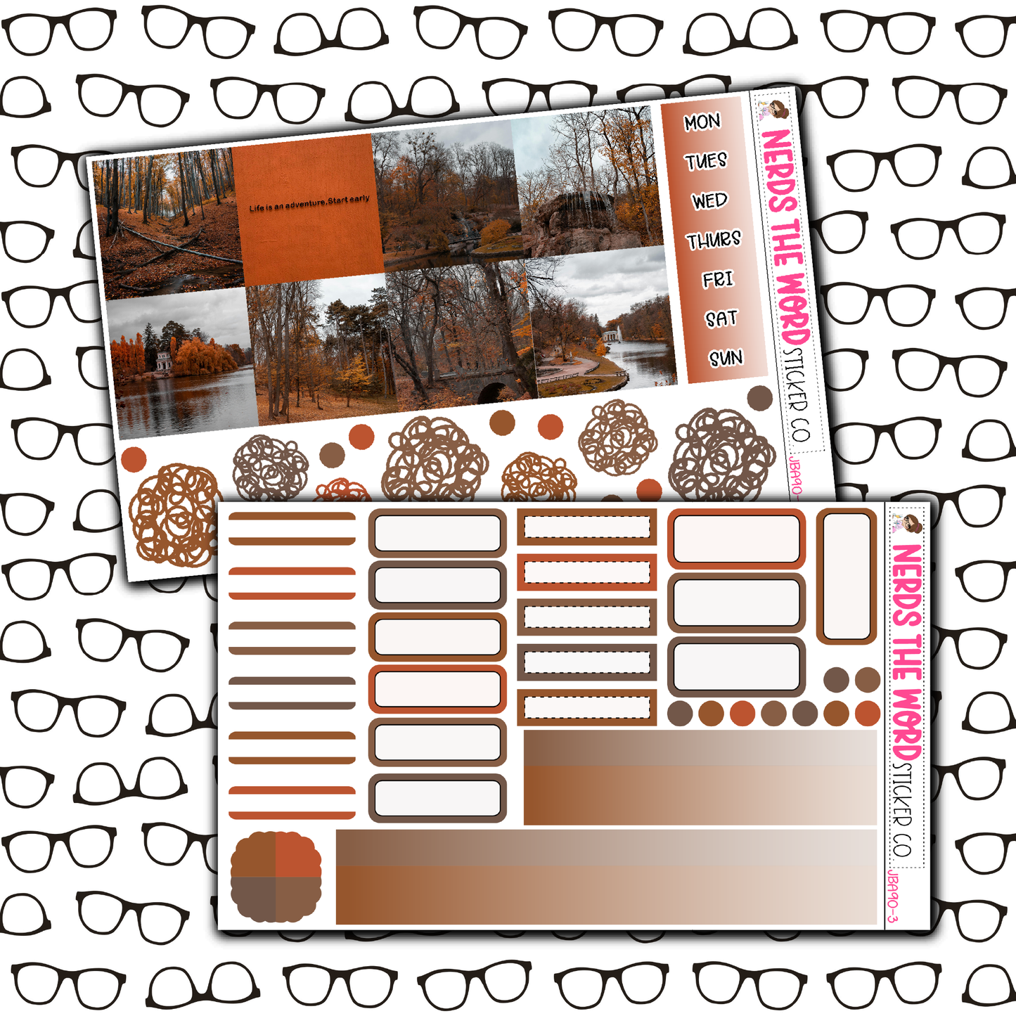 Autumn Just Boxes with Kit Option