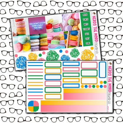 Macaron Just Boxes with Kit Option