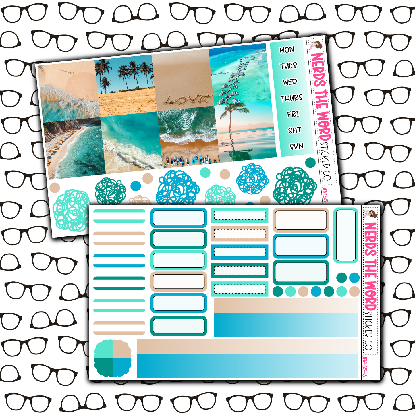 Beach Love Just Boxes with Kit Option