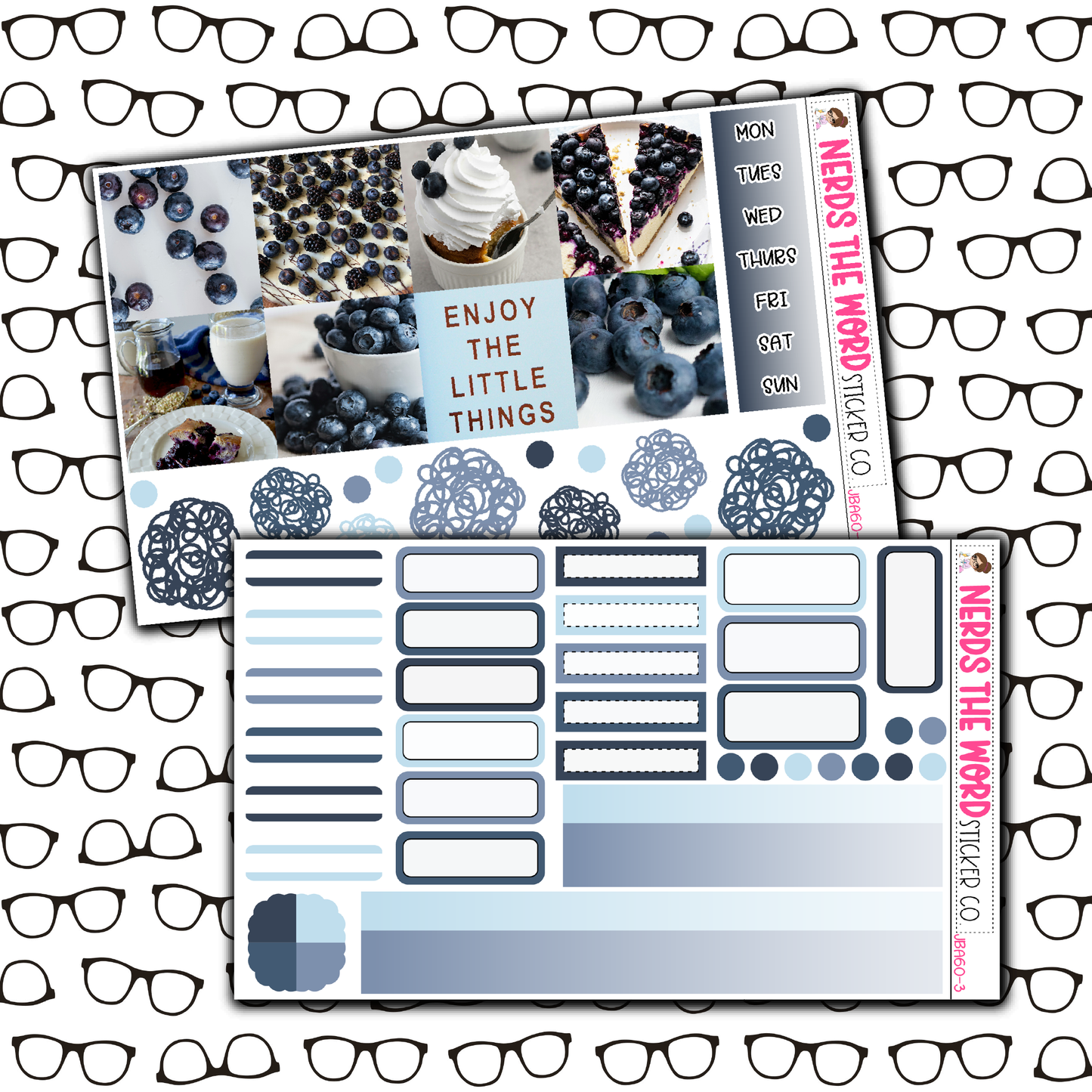 Blueberry Just Boxes with Kit Option