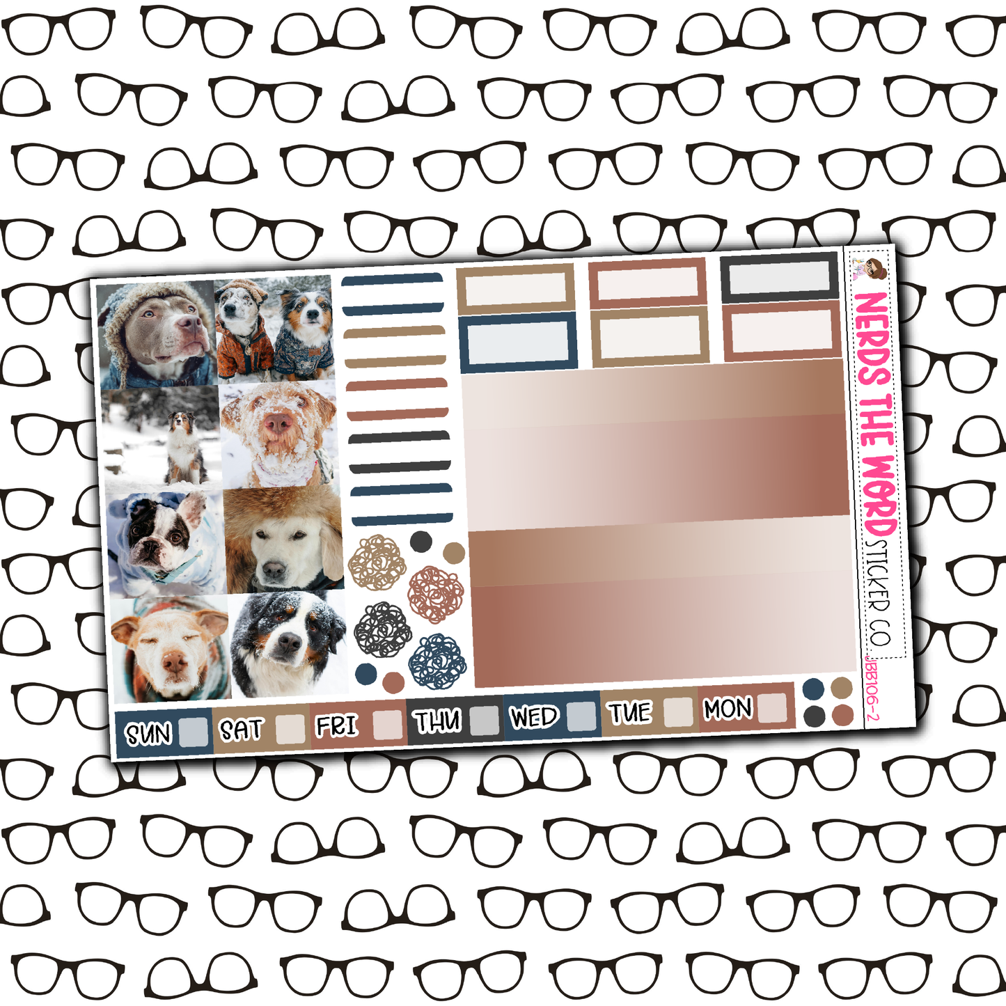 Winter Dogs Just Boxes with Kit Option