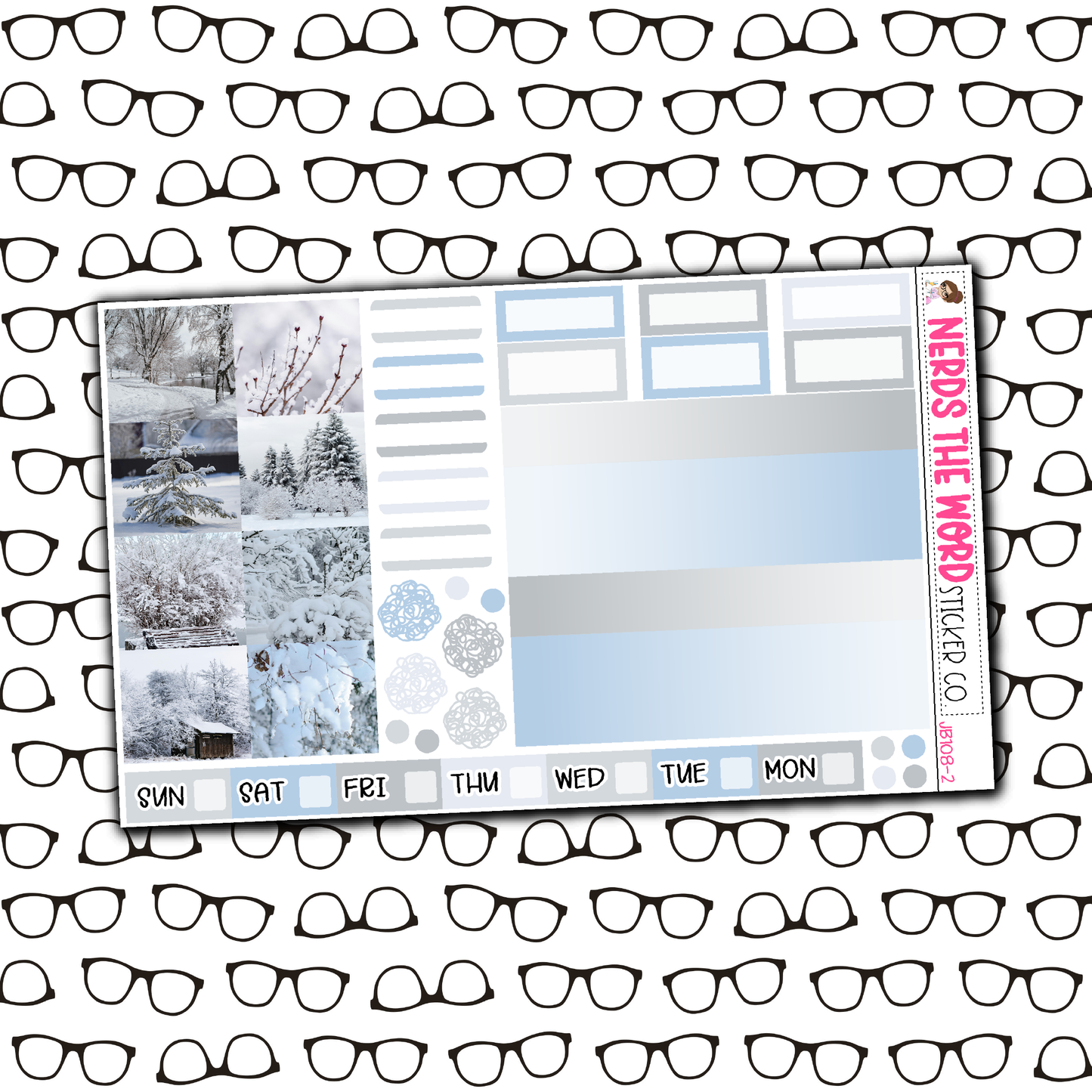 Snowy Day Just Boxes with Kit Option