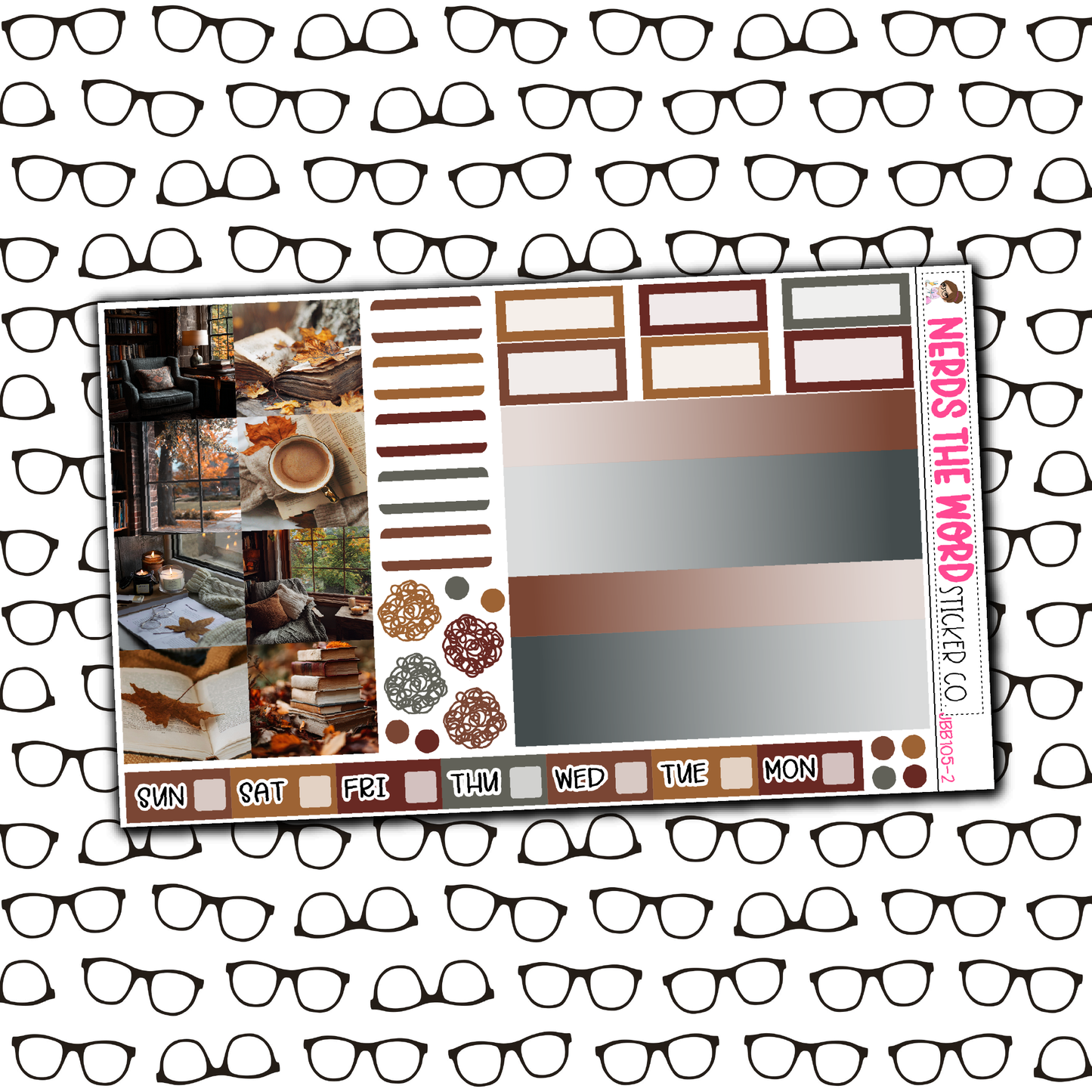 Fall Reading Just Boxes with Kit Option