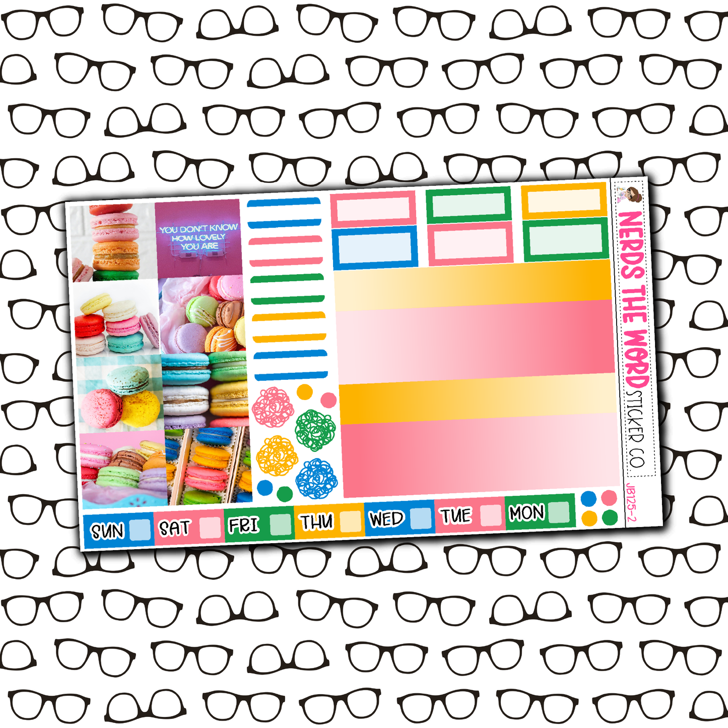 Macaron Just Boxes with Kit Option