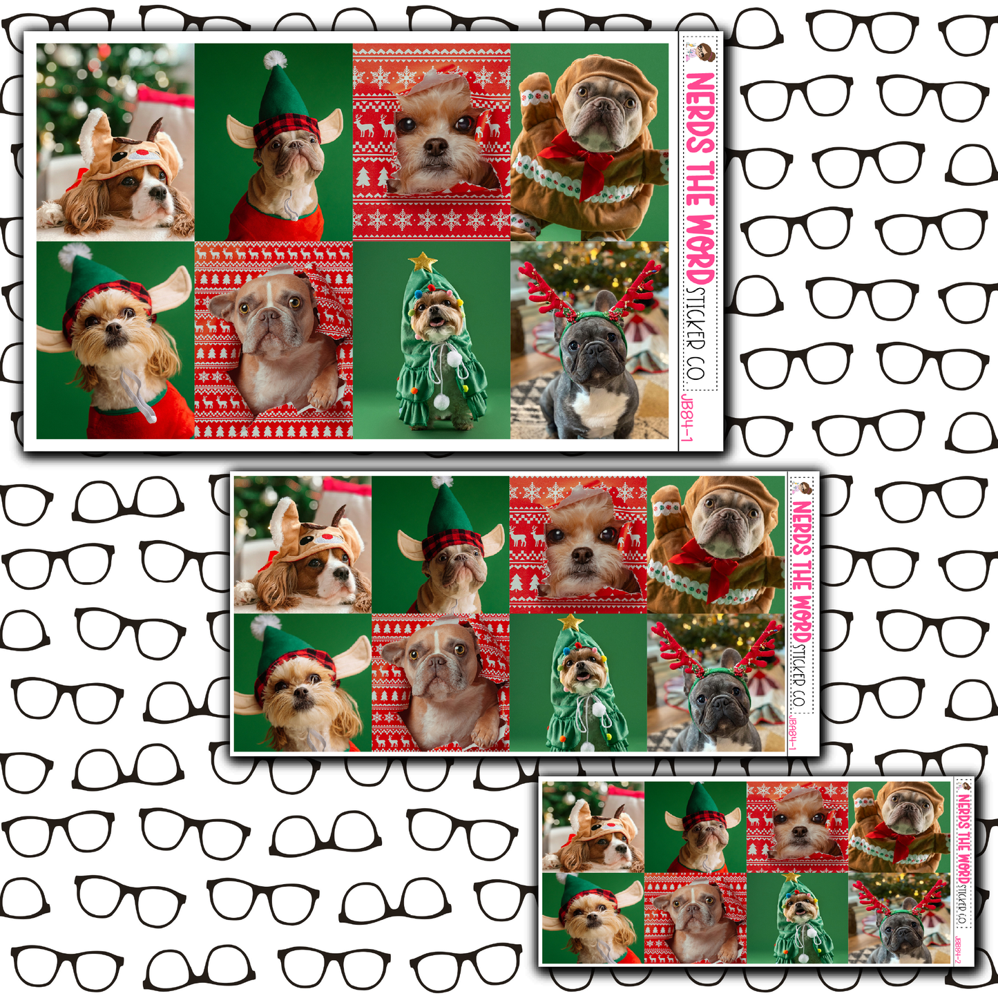 Doggy Christmas Just Boxes with Kit Option