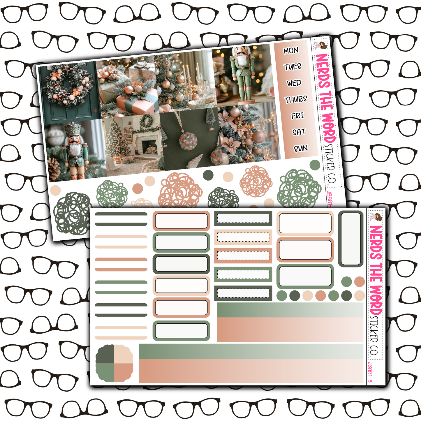 Peachy Keen Christmas Just Boxes with Kit Option