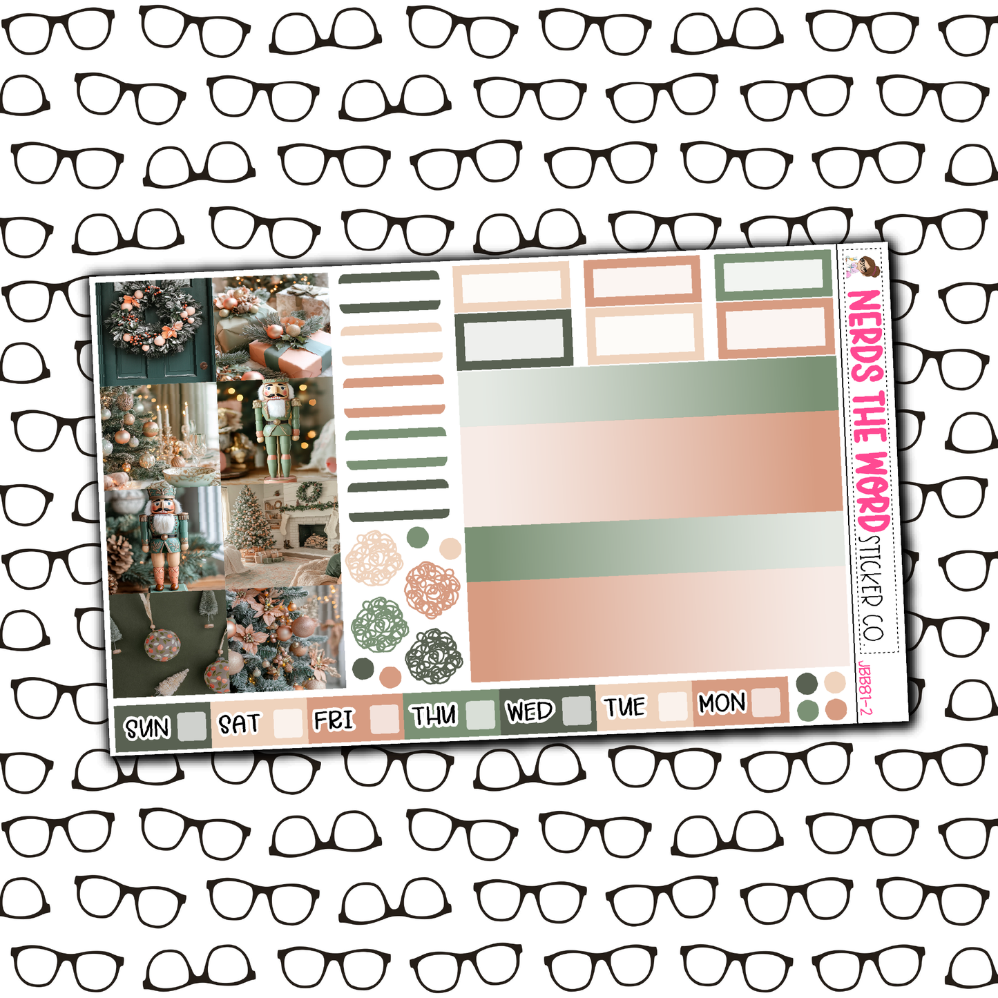 Peachy Keen Christmas Just Boxes with Kit Option