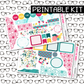 PRINTABLE Trendy Journaling Kit