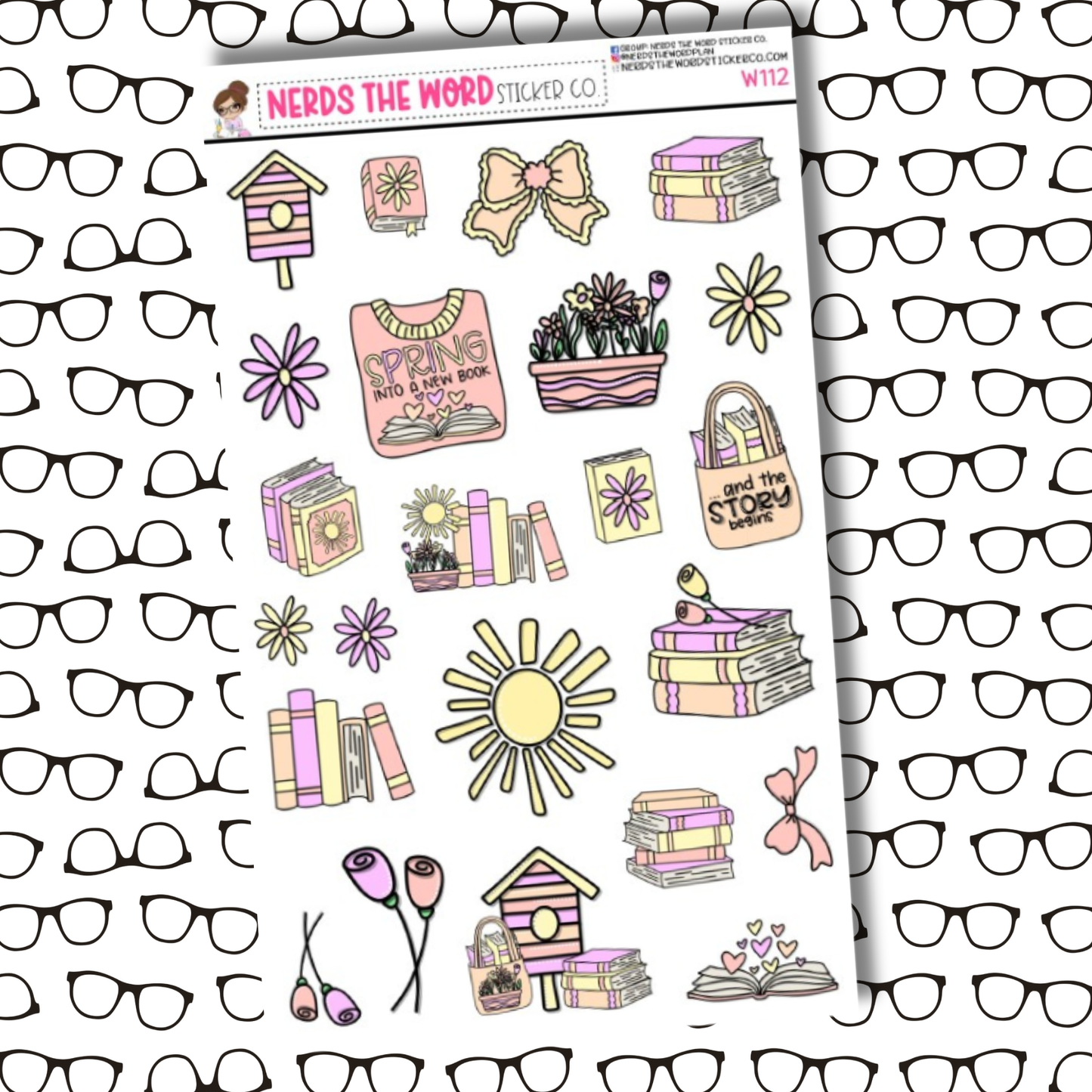 Spring Flowers - Bookish Themed Kit