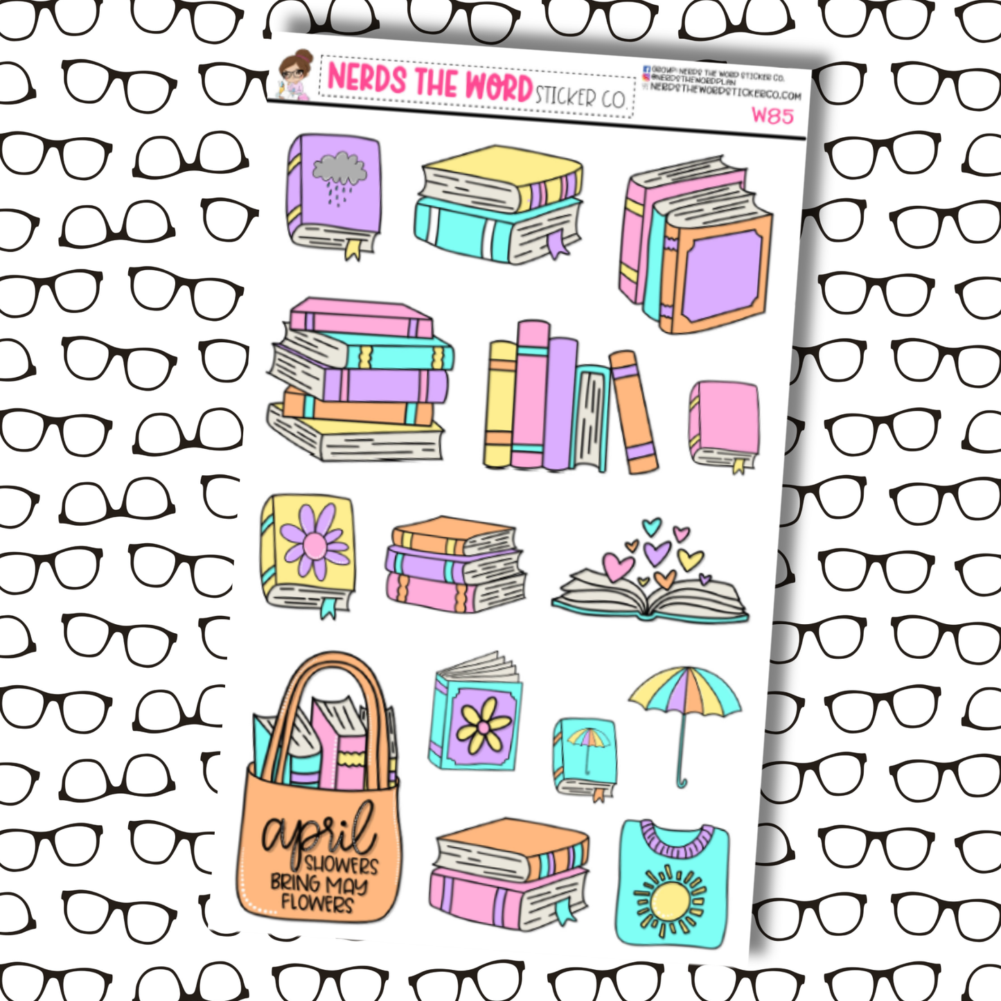 Showers To Flowers - Bookish Themed Kit