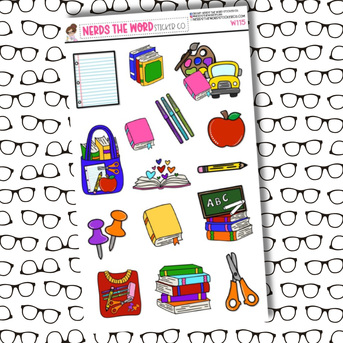 School - Bookish Themed Kit