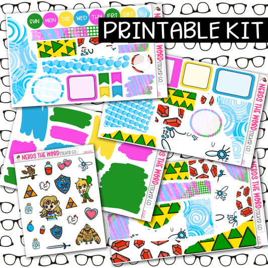PRINTABLE Link Journaling Kit