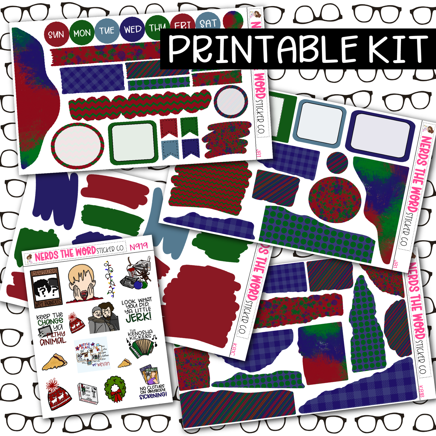 PRINTABLE KEVIN Journaling Kit