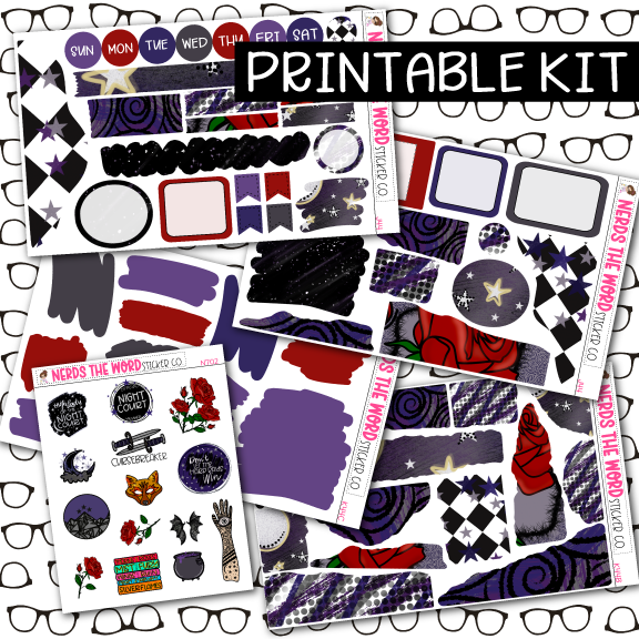 PRINTABLE ACOTAR Journaling Kit