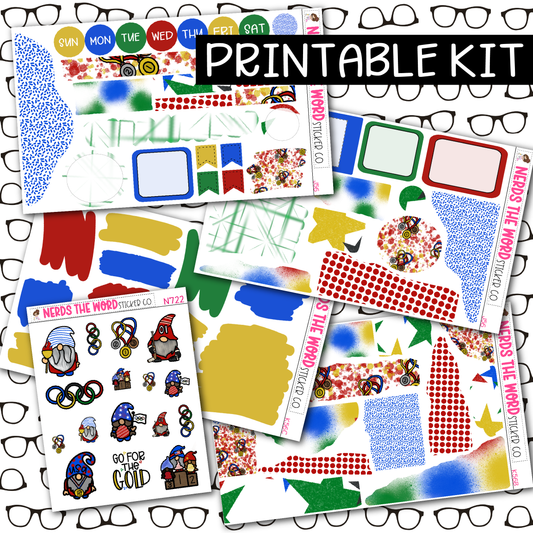 PRINTABLE Olympics Journaling Kit