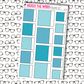 Snap Shot Functional Planner Stickers