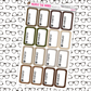 Started/Finished Reading Tracker Box Stickers