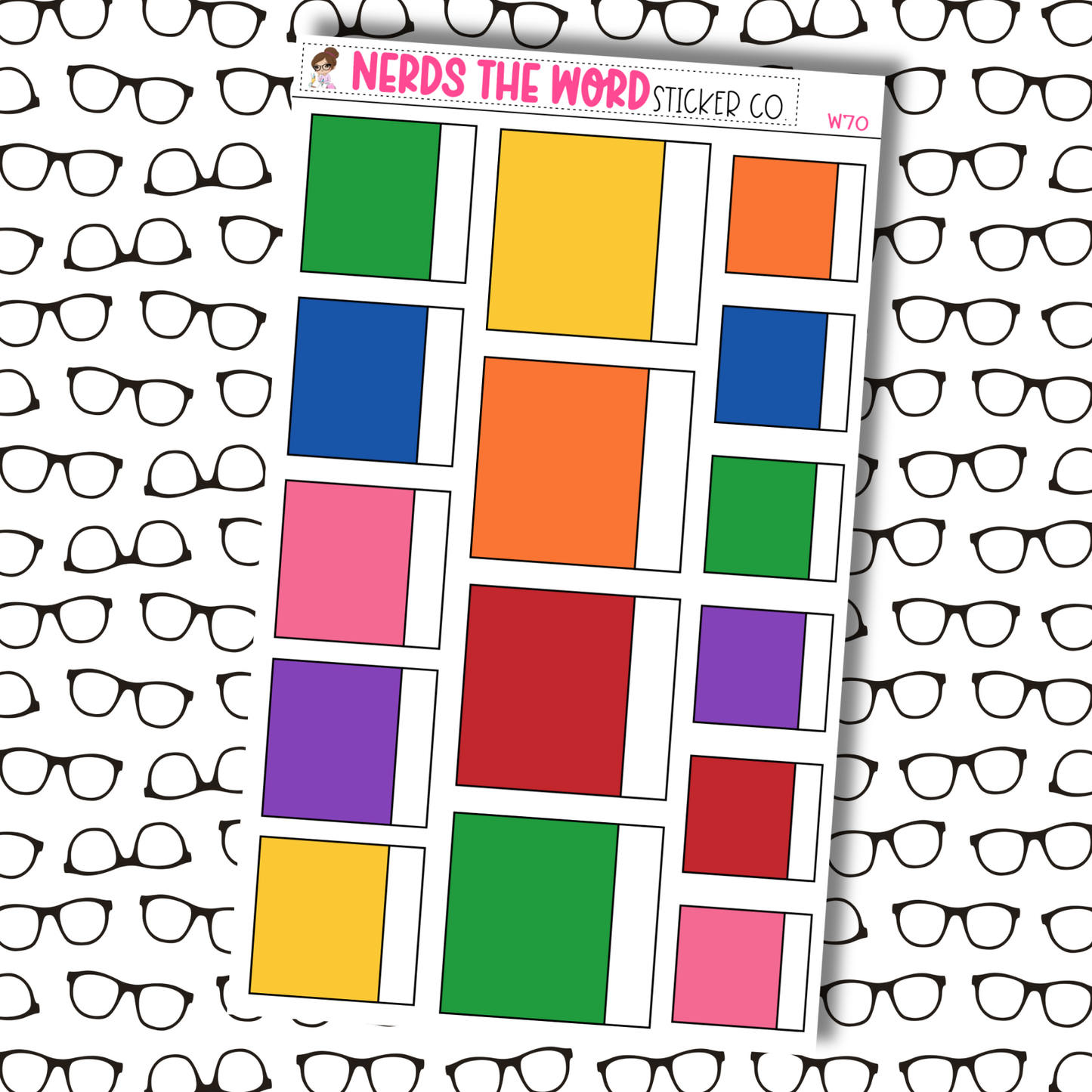 Snap Shot Functional Planner Stickers