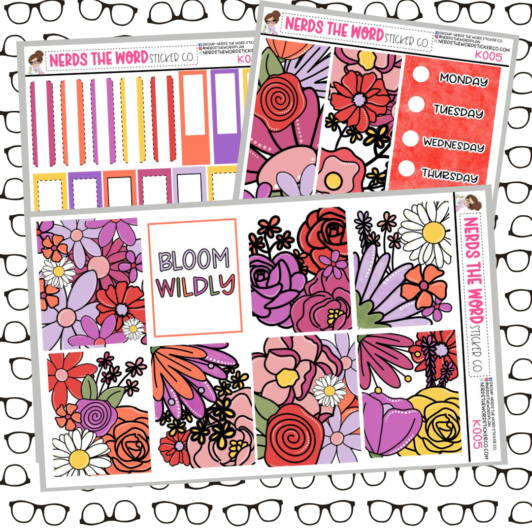 Bloom Wildly Weekly Planner Kit