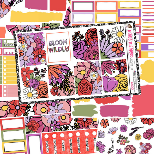 Bloom Wildly Weekly Planner Kit