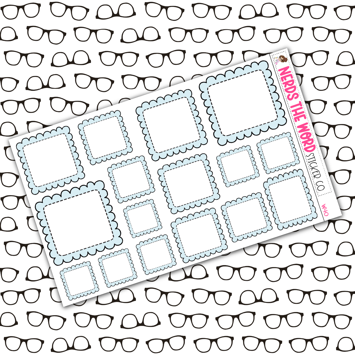 Bumpy Box Functional Planner Stickers