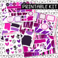 PRINTABLE Love Stinks Journaling Kit