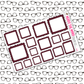Bumpy Box Functional Planner Stickers