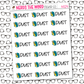 Dust Sticker Sheet