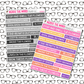 Flower Quote Bar Sticker Sheet