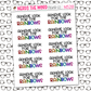 Always Look for Rainbow Sticker Sheet