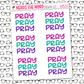 PRAY Sticker Sheet