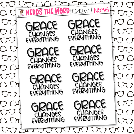 Grace Sticker Sheet