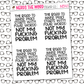 Four Words Sticker Sheet