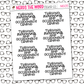 Thriviving, Surviving, Crying Sticker Sheet