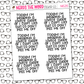 Slept like Sh*t Sticker Sheet