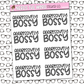 Aggressively Bossy Sticker Sheet
