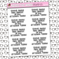 Attitude Samples Sticker Sheet