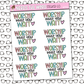 Worship While You Wait Sticker Sheet