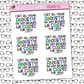 Cast All Your Anxiety Sticker Sheet