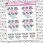 Weary & Faint Sticker Sheet