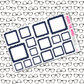 Bumpy Box Functional Planner Stickers