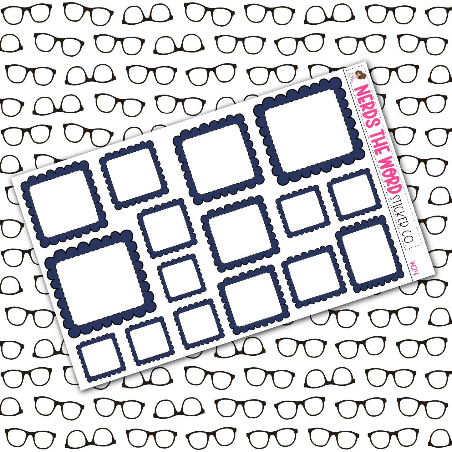 Bumpy Box Functional Planner Stickers