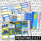 PRINTABLE - BB House Monthly, Weekly and or Journaling Sticker Kit
